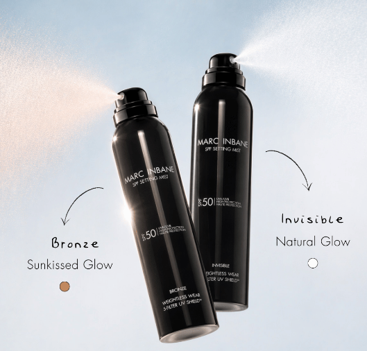 Marc Inbane SPF50 Setting Mist 75ml INVISIBLE